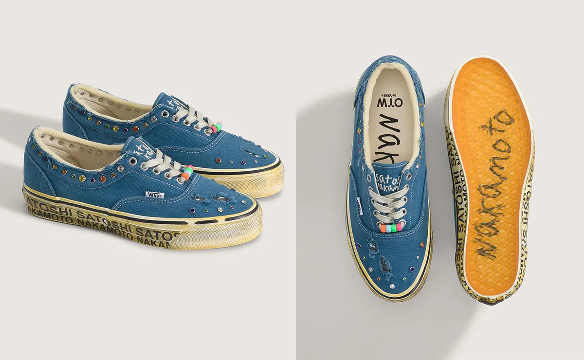 After a Rowdy Release in April, Vans’ Satoshi Nakamoto Era 95 Gems Is Back