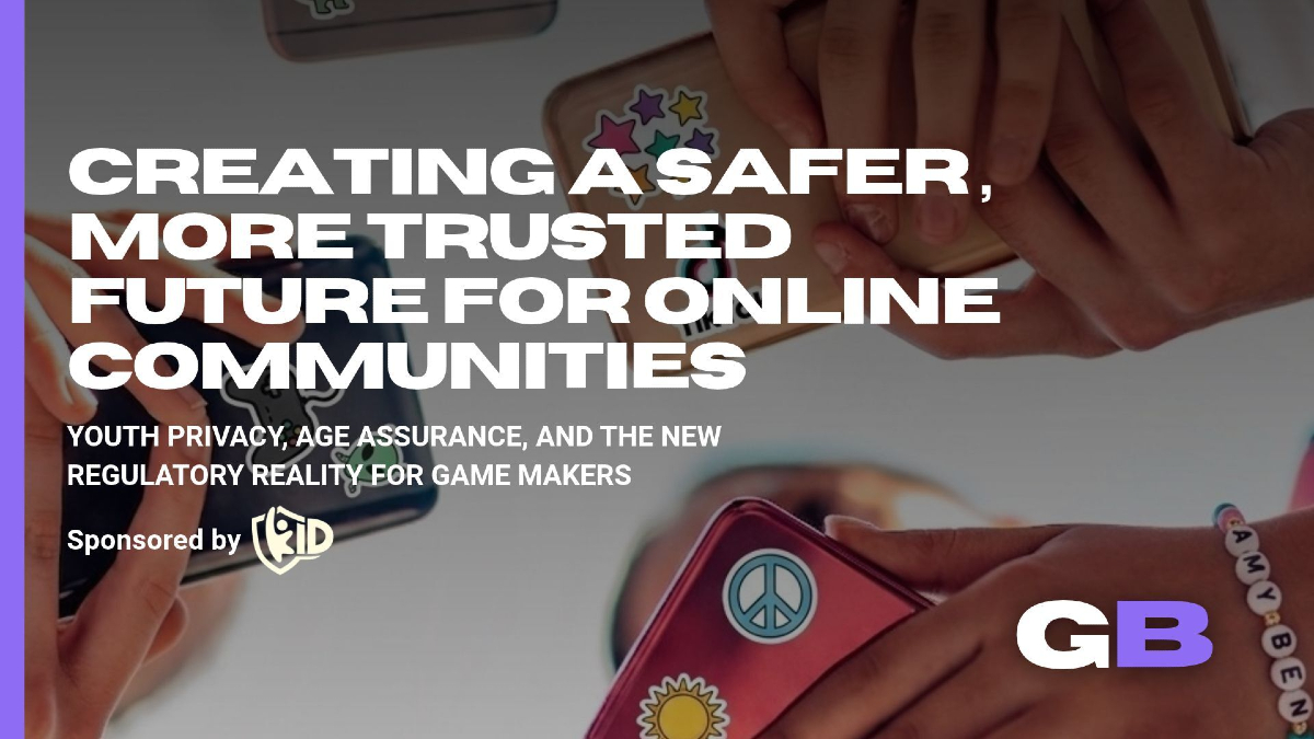 Partner ContentGamesBeat and k-ID launch new report examining the future of online safety for young players
