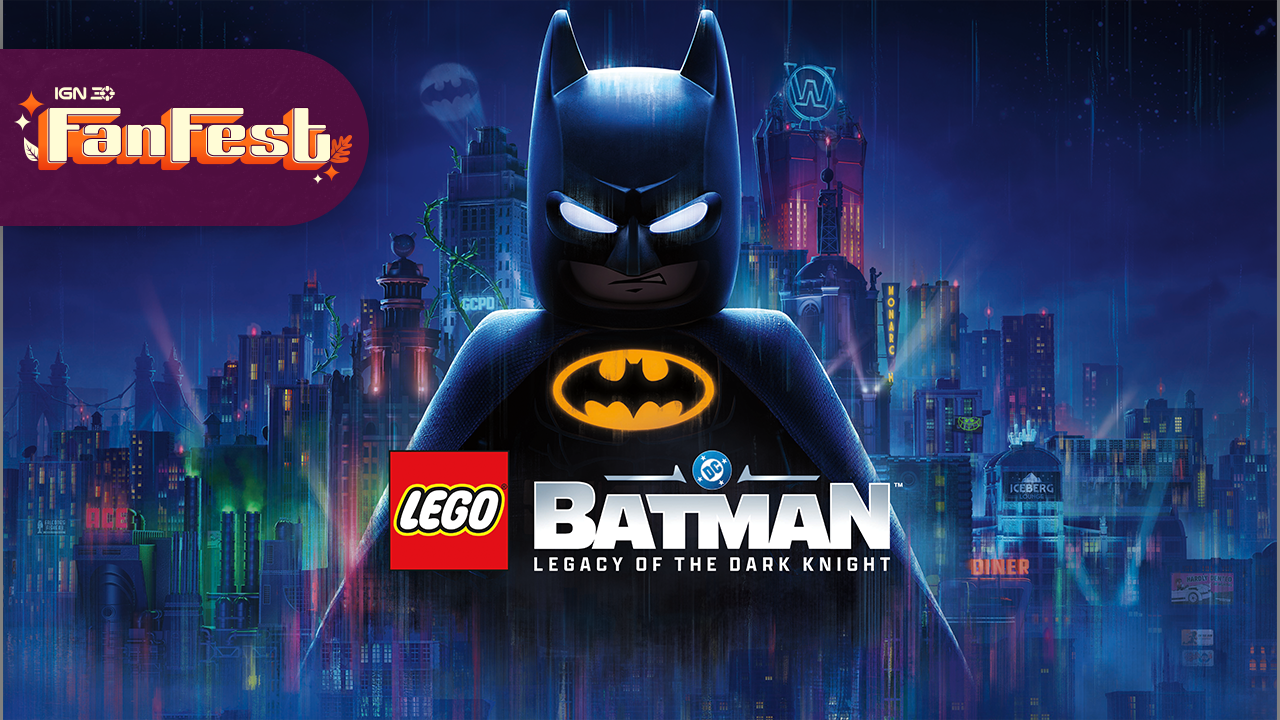 Win a LEGO Batman: Legacy of the Dark Knight and Deluxe Edition and Retro Batman Minifigure | IGN Fall Fan Fest 2026