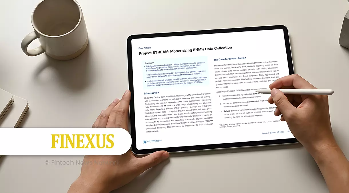 Finexus Helps Malaysian Banks Prepare for BNM’s Project STREAM