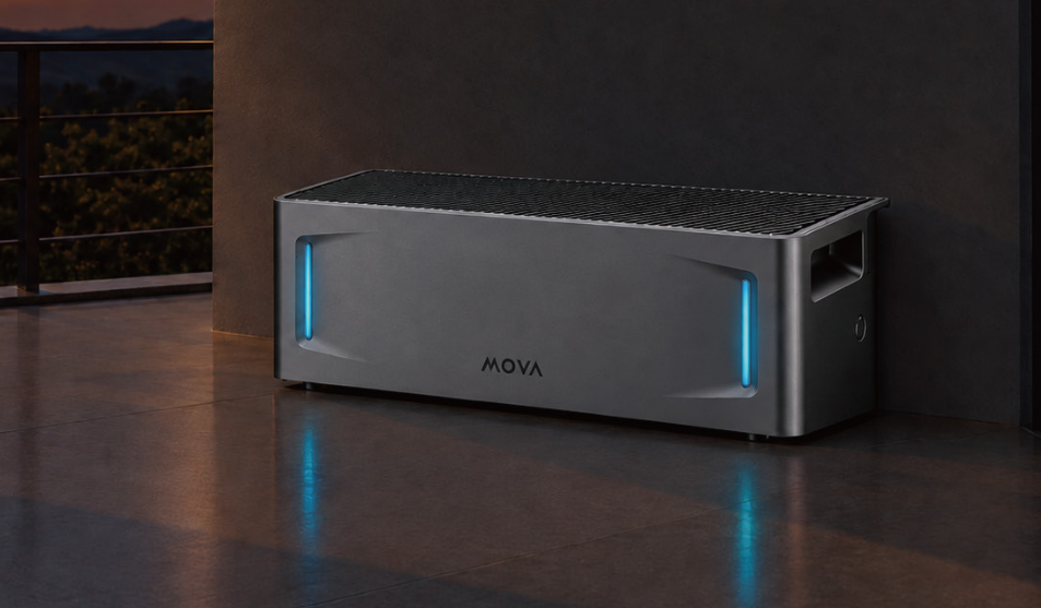 Mova launches residential battery with integrated EV charging management