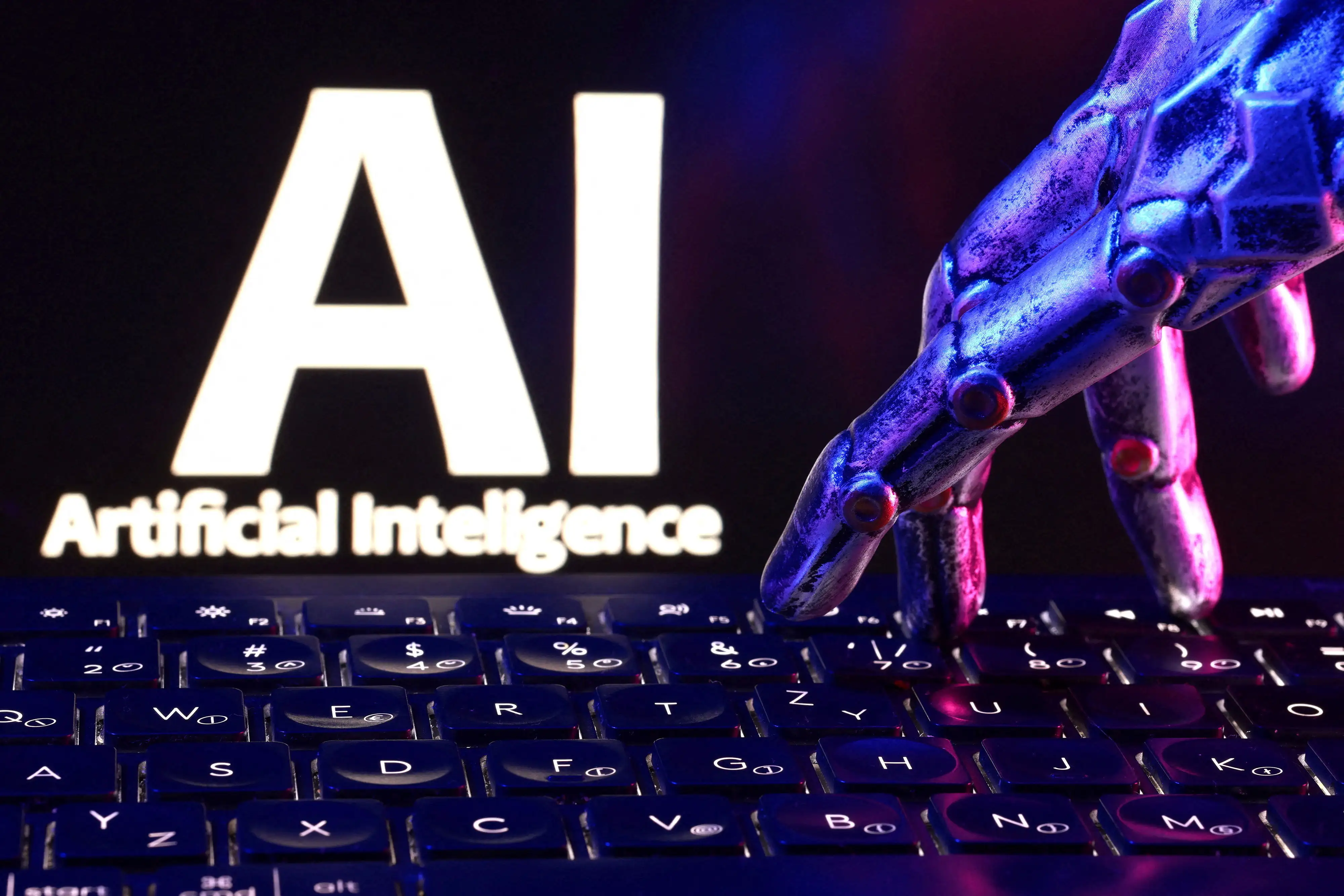 AI credit default swap spreads widen sharply