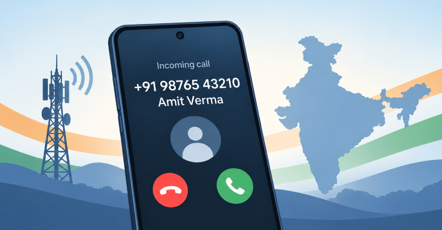India Mandates Registered Caller Name Display on 4G and Newer Networks From November 1