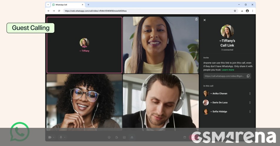 WhatsApp's new Guest Calling feature lets you invite anyone to a call