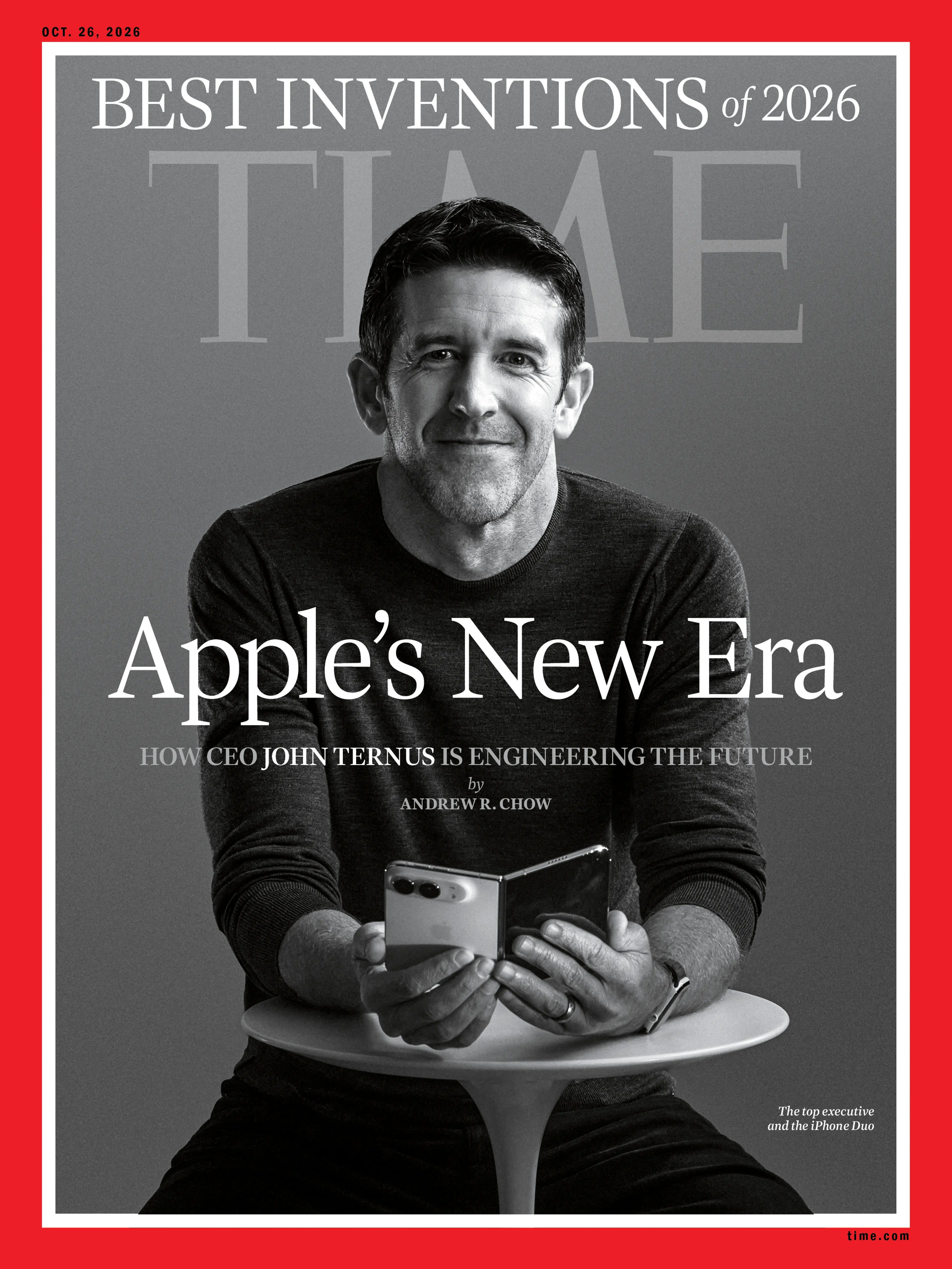 Apple CEO John Ternus Featured on Cover of TIME Magazine: 'New Era'