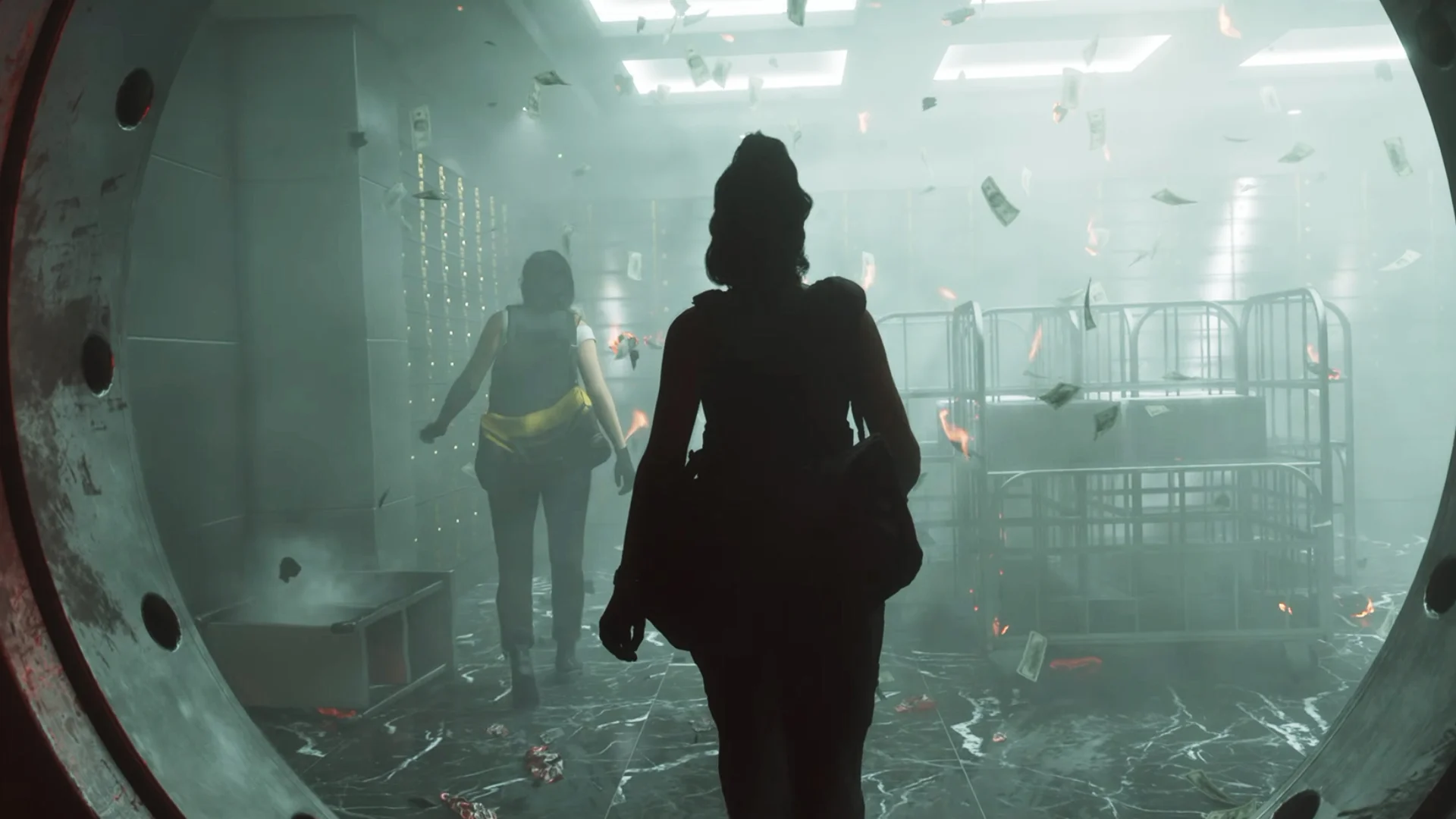 Grand Theft Auto 6 launch trailer suddenly drops, showing a saucy shower scene, a tense police chase, and high-flying heists