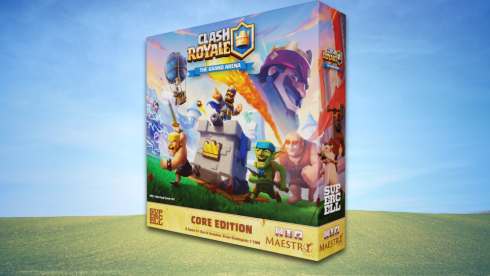 Clash Royale: The Grand Arena Board Game Exclusive Trailer and Kickstarter Reveal