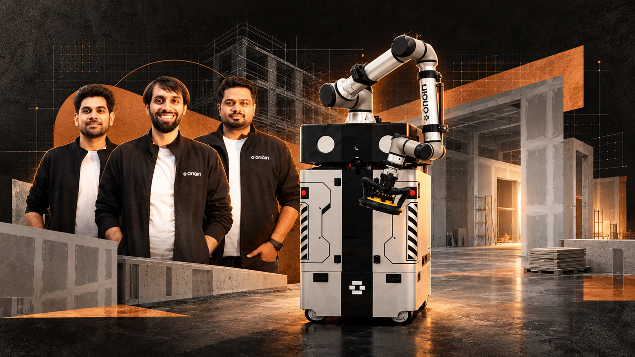 Construction robotics startup Origin raises $20 Mn led by Accel, Zacua Ventures