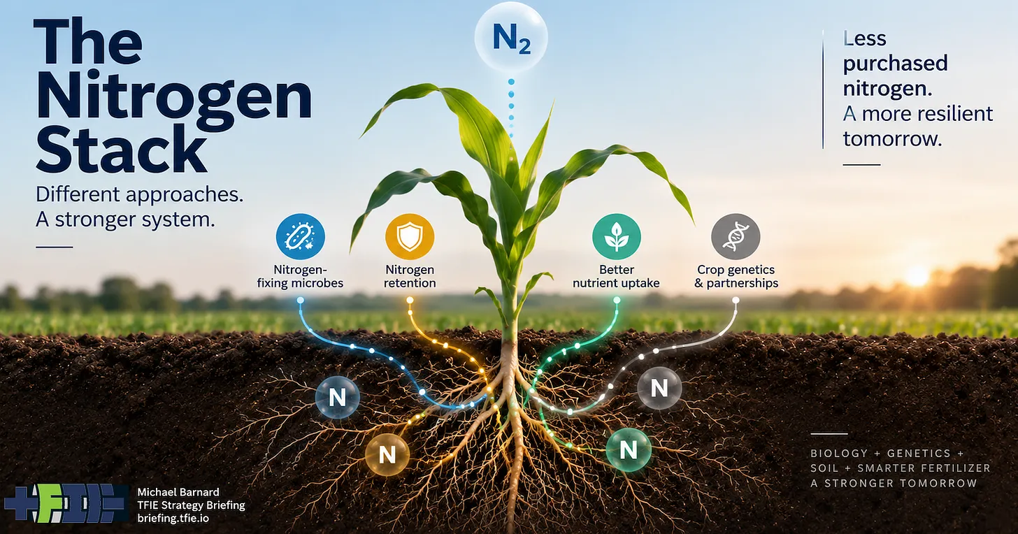 Farming’s Nitrogen Future Will Be Built From Several Technologies, Not One
