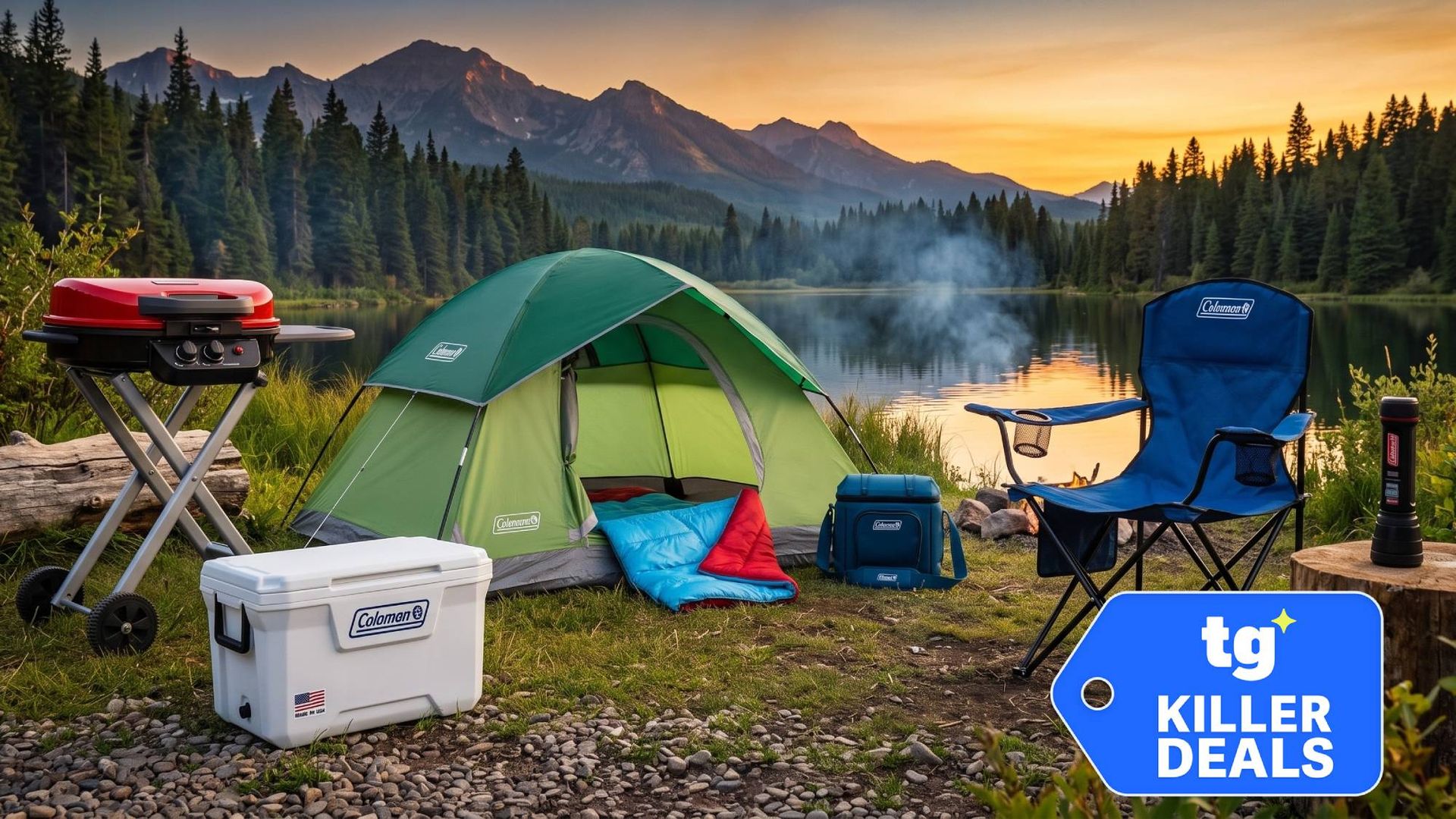 17 Coleman camping deals perfect for fall adventures — save up to 40% on tents, coolers, grills and more
