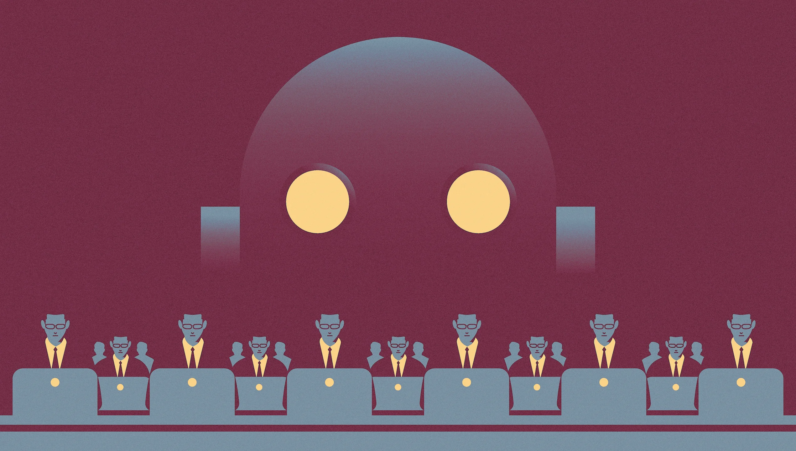 AI fear is driving employees to slack off, show up late, and even steal coworker lunches
