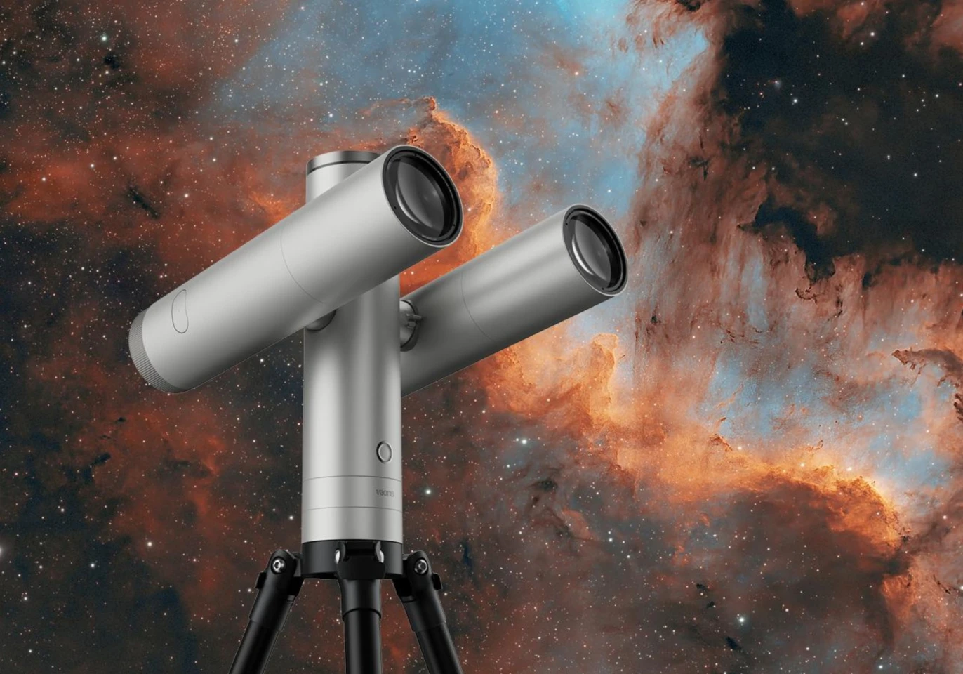 Double-barrel smart telescope lets you swap optics like camera lenses