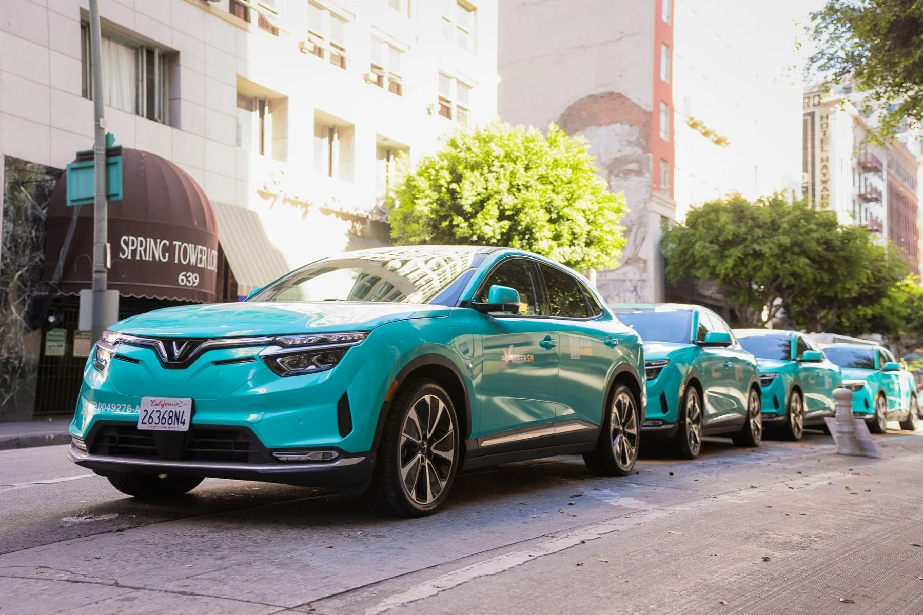 Green SM deploys its first electric taxis in the U.S.