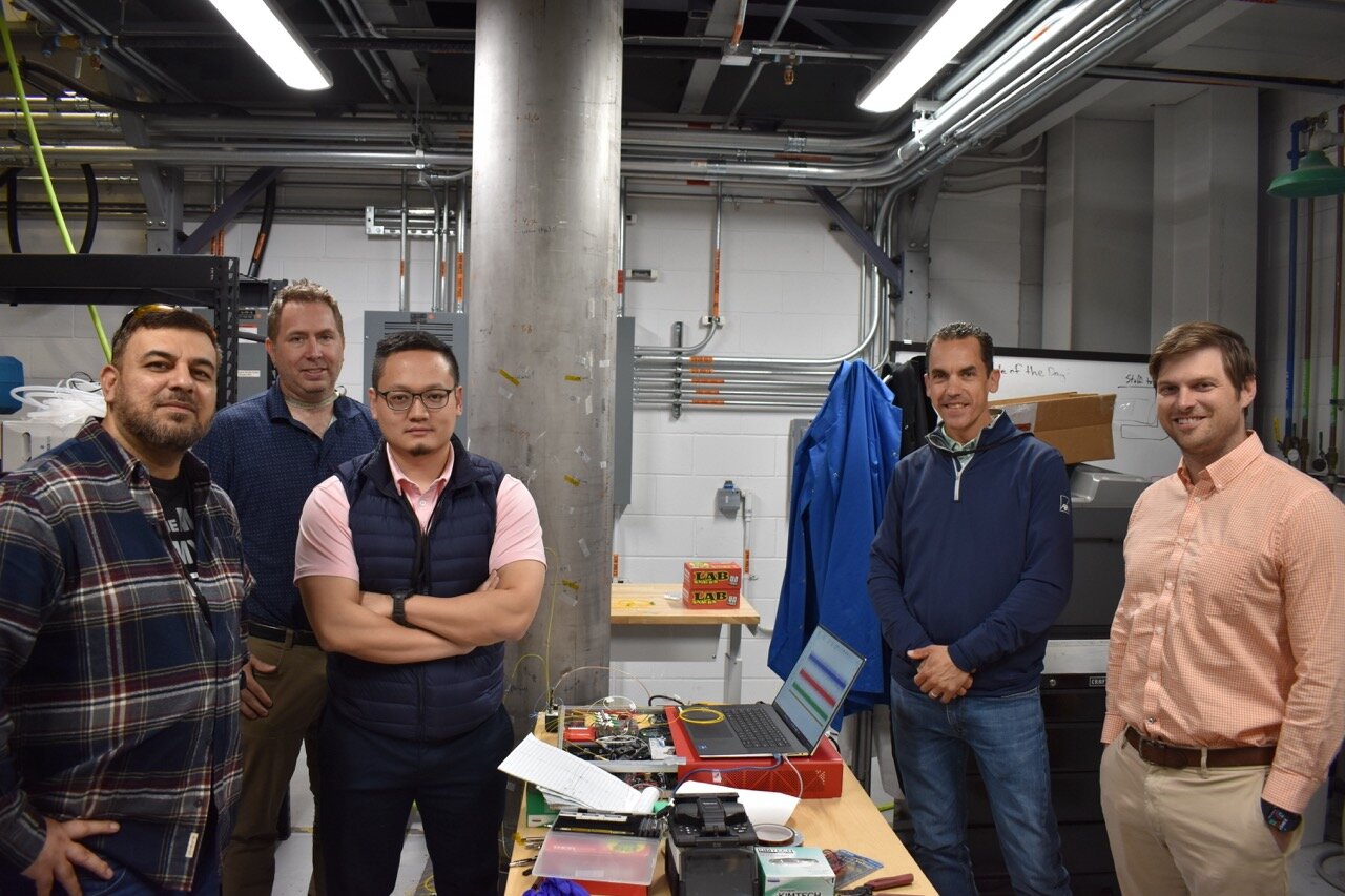 Early tests show fiber-optic sensors could flag cracks in nuclear fuel storage canisters