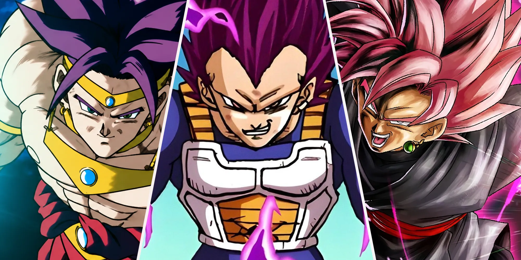 Dragon Ball: 5 Best Designed Purple-Haired Forms, Ranked