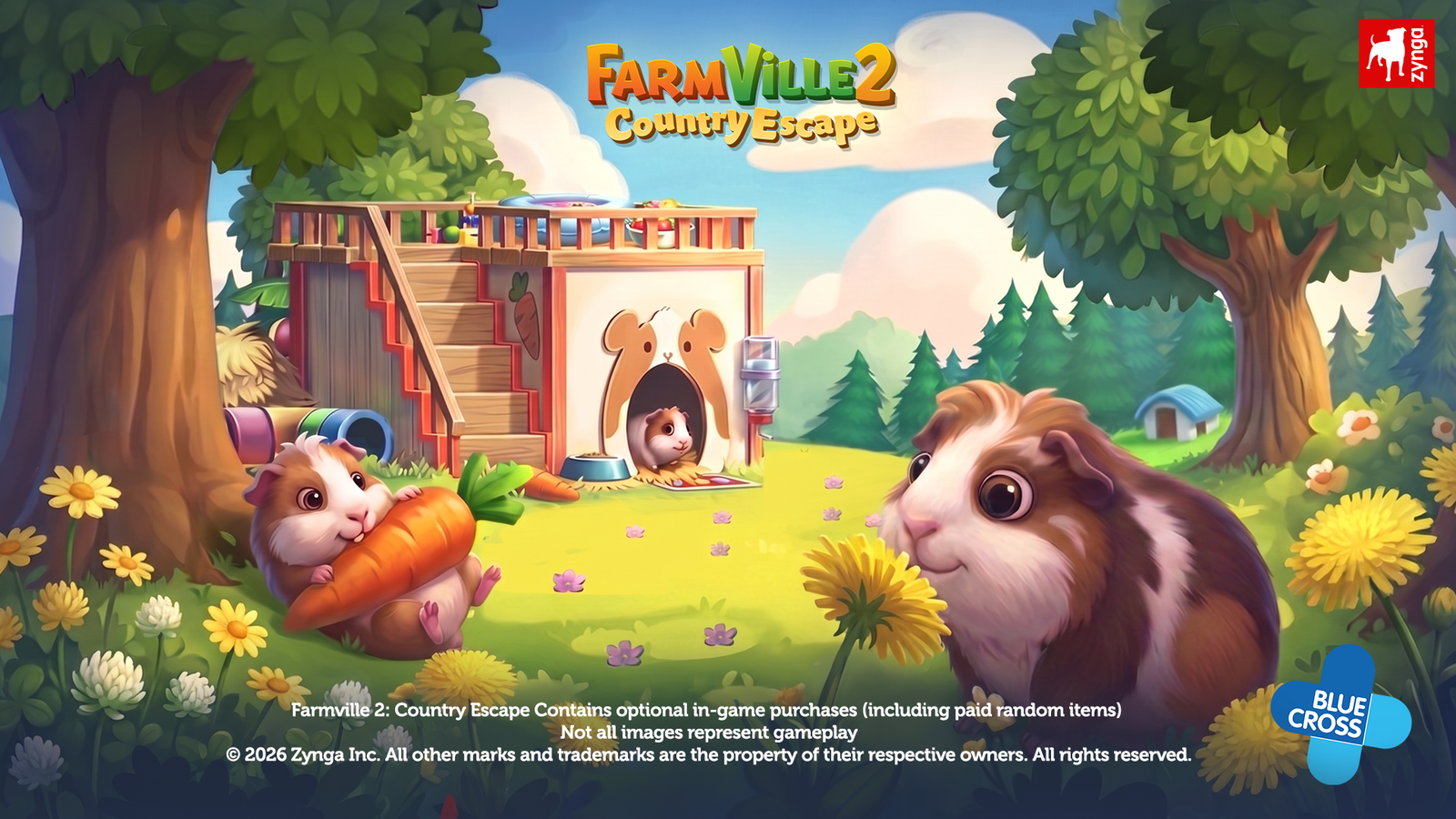 Zynga teams with Blue Cross for FarmVille 2: Country Escape animal welfare charity campaign