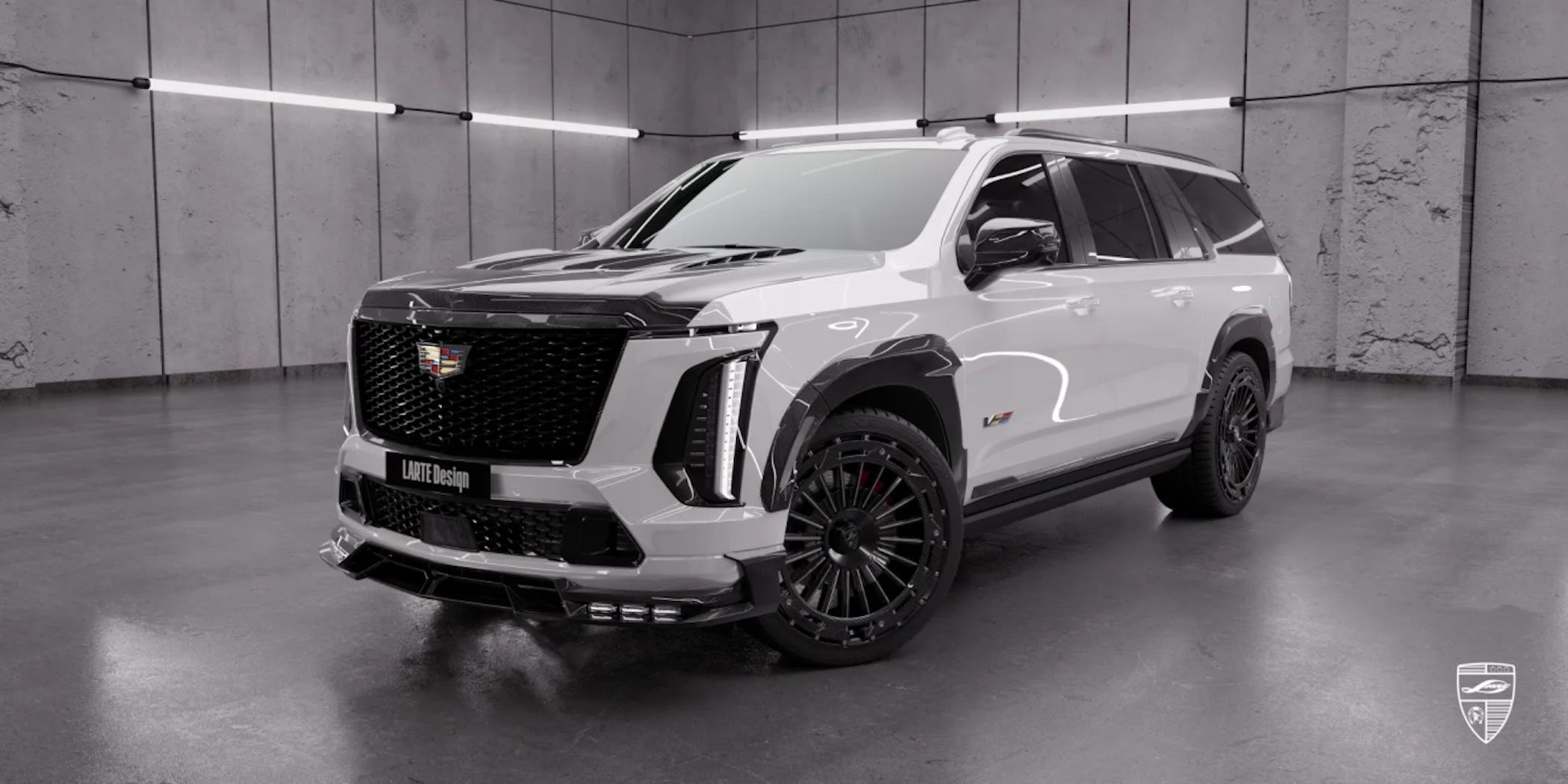 Larte Design Gives the Cadillac Escalade-V the Loud Treatment