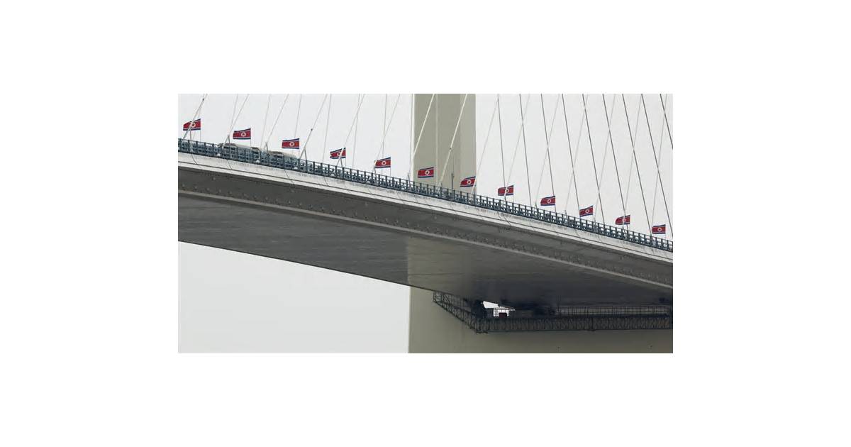 North Korea says opening ceremony was held for new bridge to China