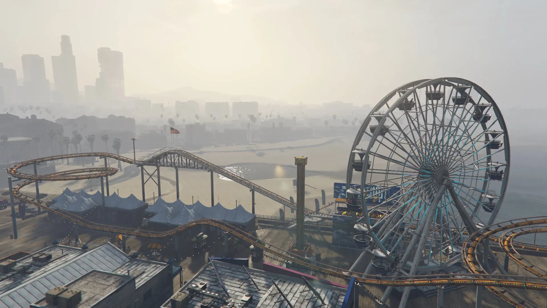 How to Ride the Ferris Wheel and the Roller Coaster in GTA 5