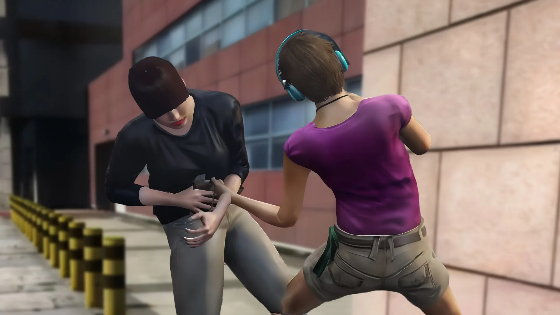 GTA 5: How to Make Peds Fight