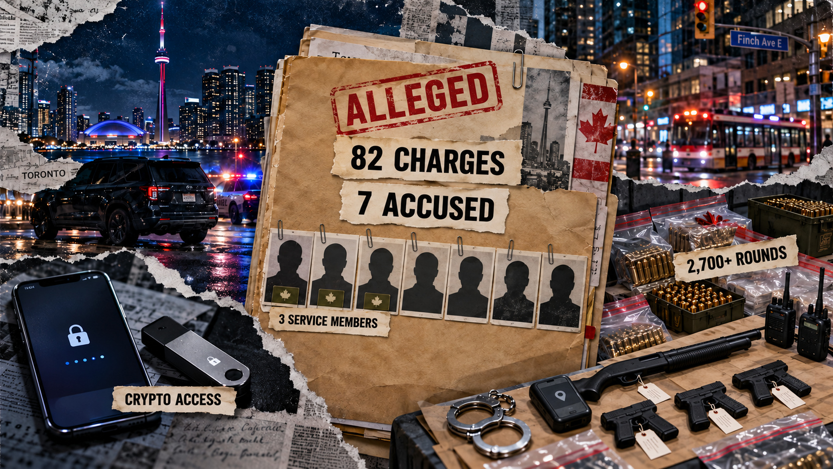 82 criminal charges follow armed crypto abduction in Toronto