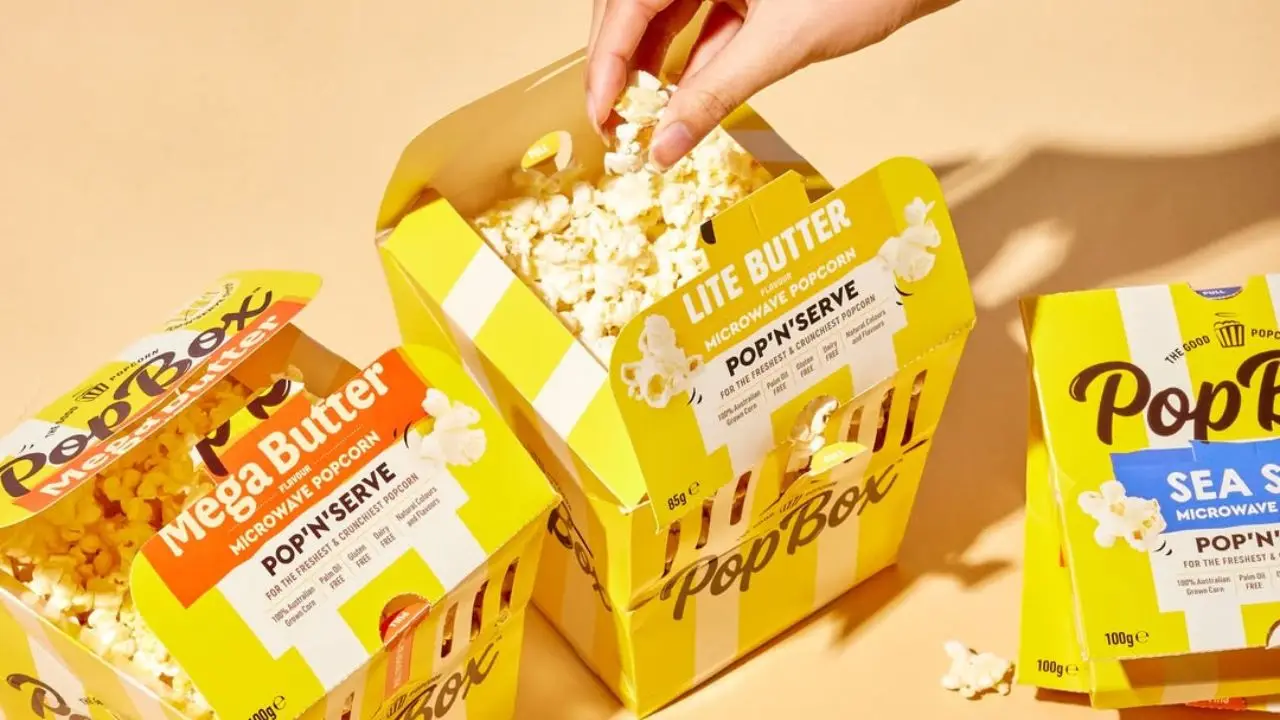 PopBox Introduces Caramel Crunch Microwave Popcorn in Coles