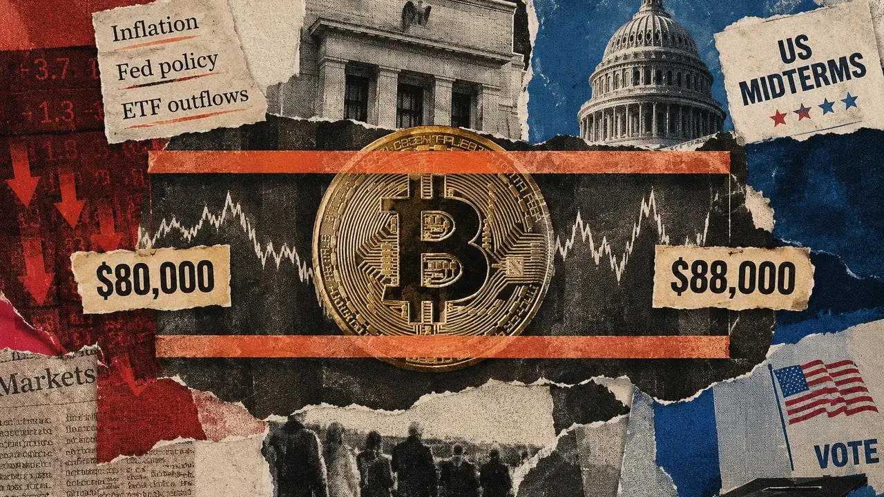 Bitcoin faces an $8,000 trading trap as US midterms approach