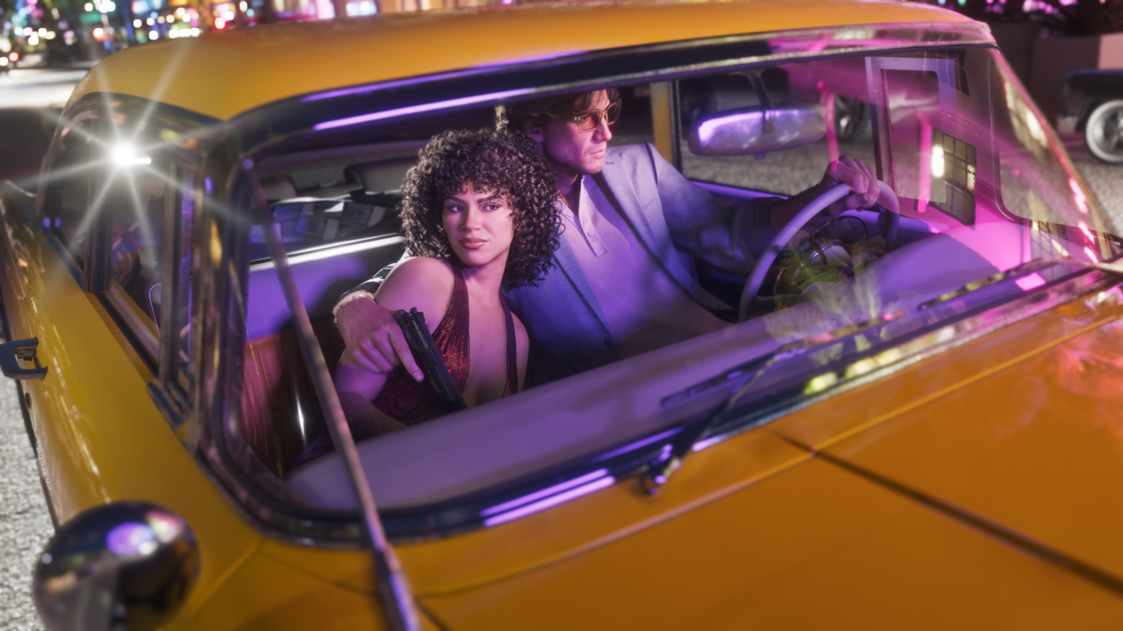 Rockstar Mods Real Life Vehicles to Look Like GTA 6 Cars Before Driving Them Through Miami