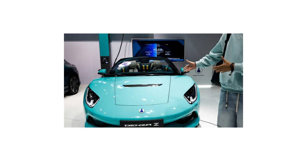 Chinese automakers make tech-led pitch for Europe's premium car market