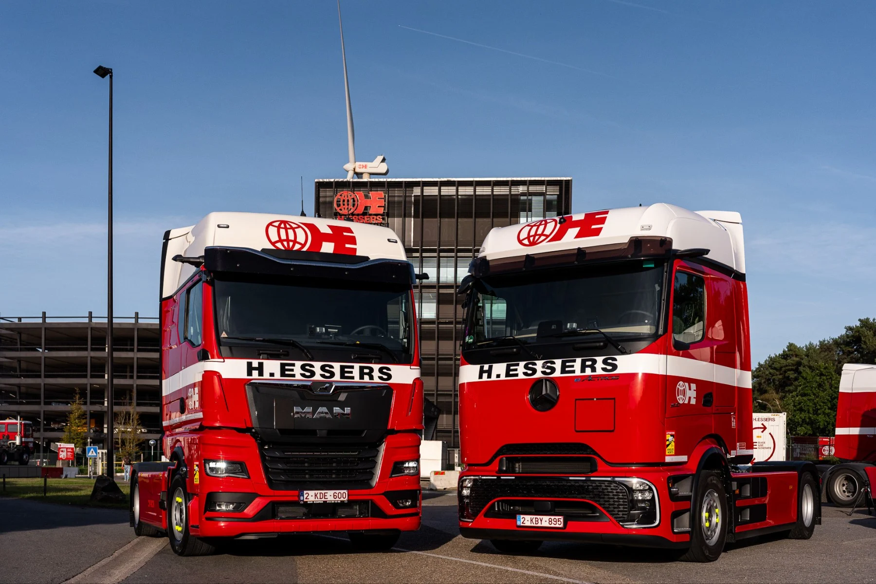20 electric trucks from Germany for Belgian logistics firm H.Essers