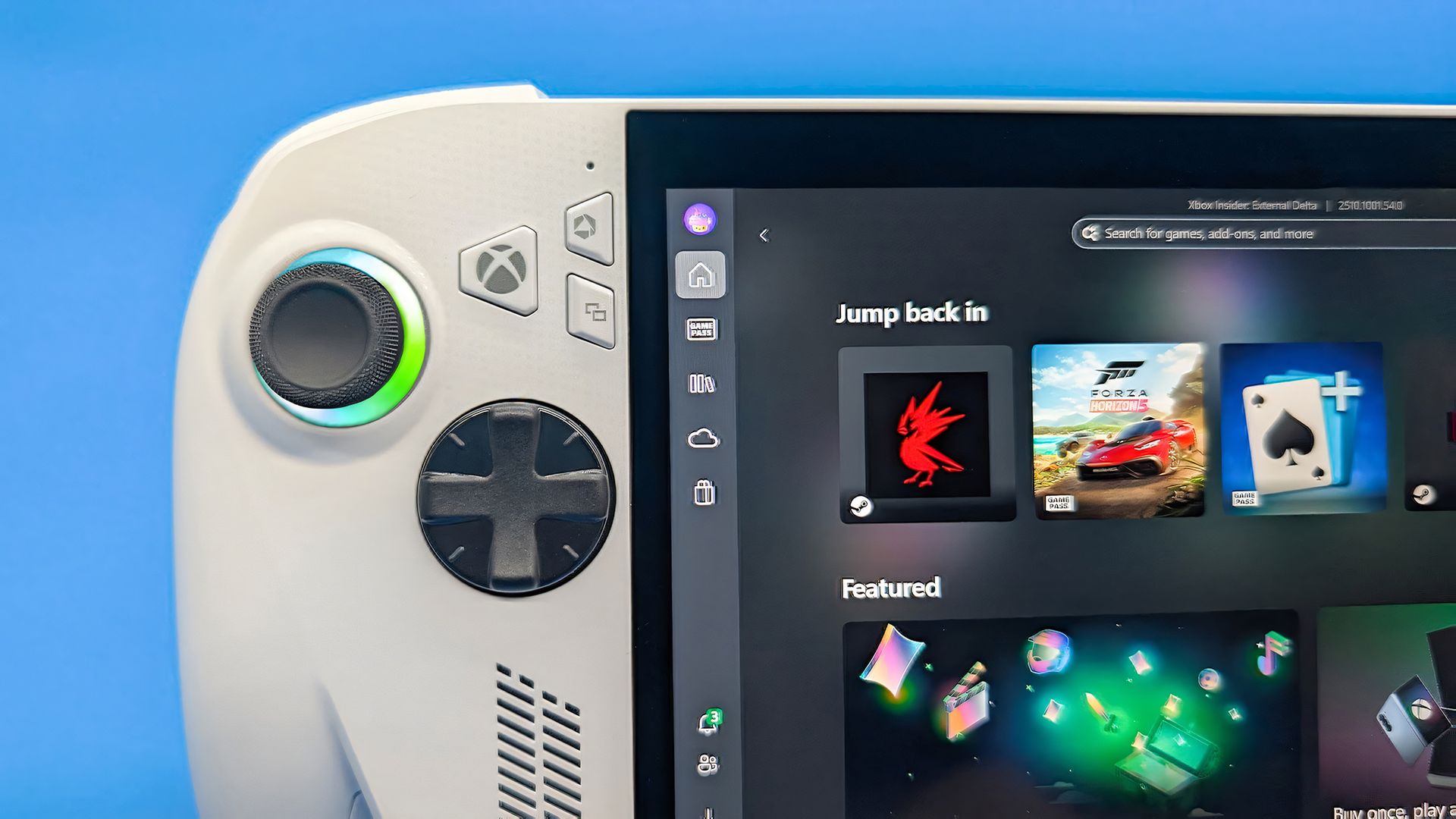 Microsoft gives XBOX mode a more handheld-friendly Gaming Task View