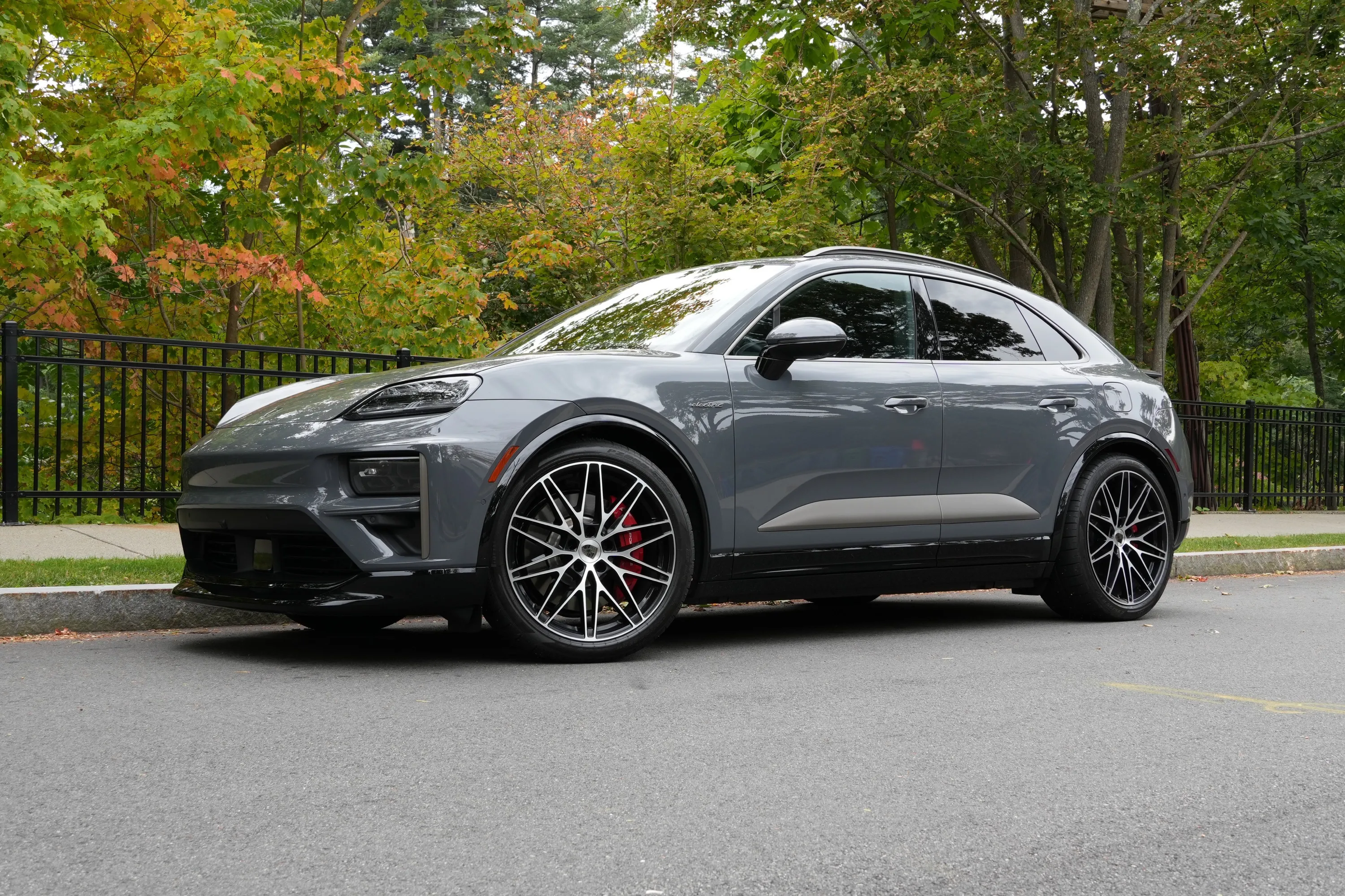 Porsche’s electric Macan Turbo is an automotive existential crisis