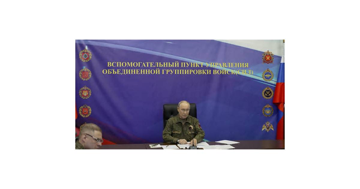 Putin says Russia is building non-negotiable 'security zone' in Ukraine along border