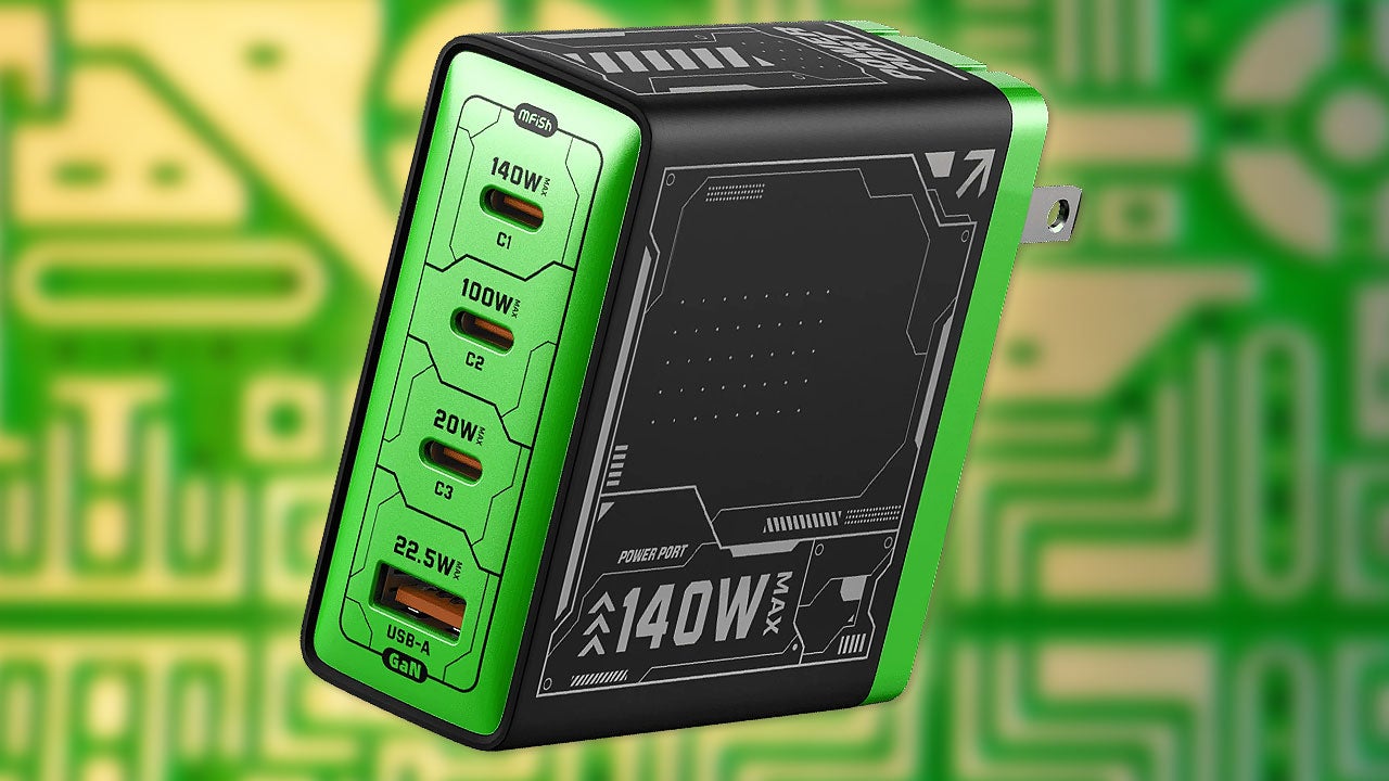 Save 45% Off the Stylish MFish E-Rhino 140W USB-C Charger