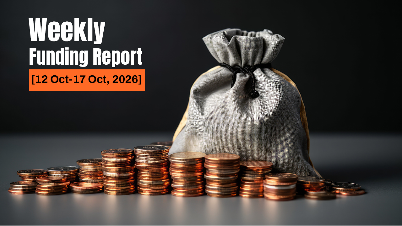 Funding and acquisitions in Indian startups this week [Oct 12- Oct 17]