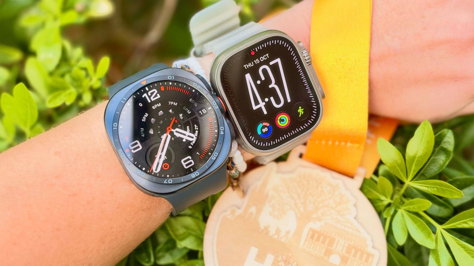 I ran a half marathon with the Apple Watch Ultra 4 and Samsung Galaxy Watch Ultra 2 — here's the one that came out on top