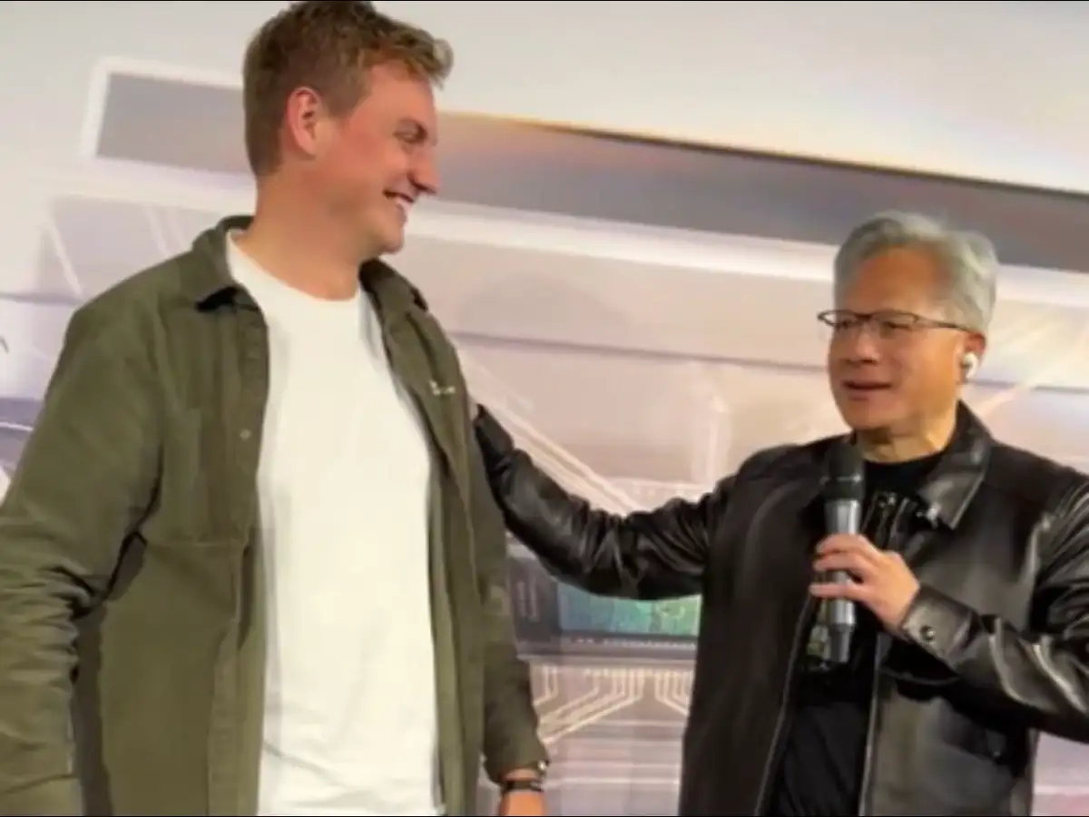 ‘He was once my intern’: Jensen Huang’s introduction of Black Forest Labs CEO goes viral - WATCH
