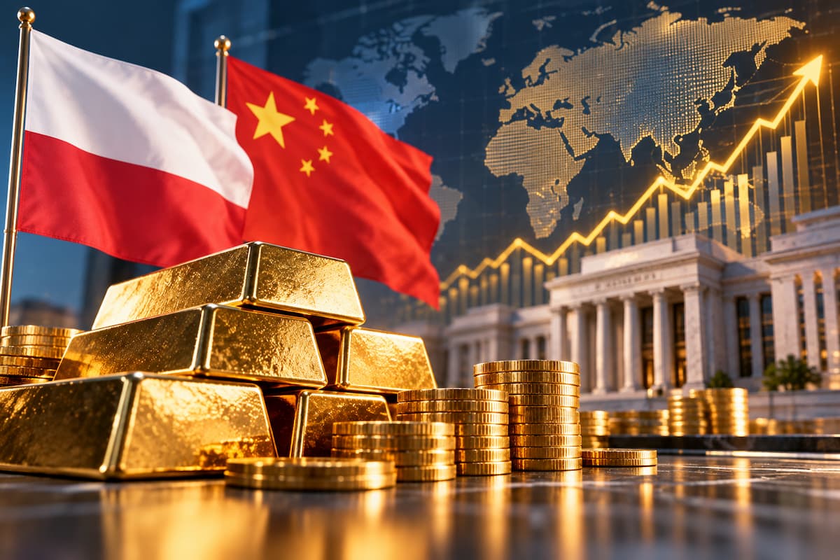 Poland and China Lead Central Bank Gold Buying Surge in 2026