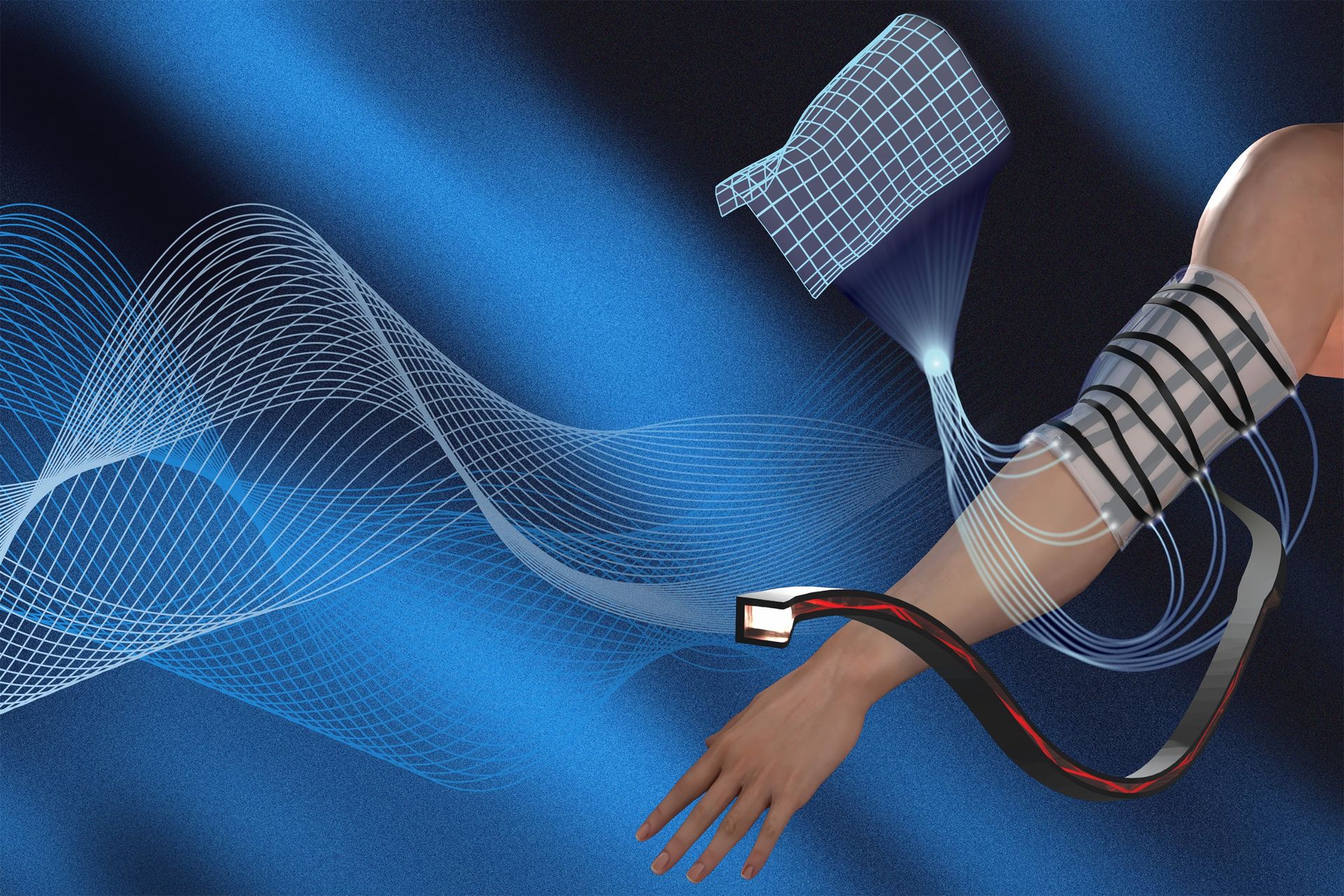 MIT engineers build soft 3D shape-sensing skin for gaming and VR