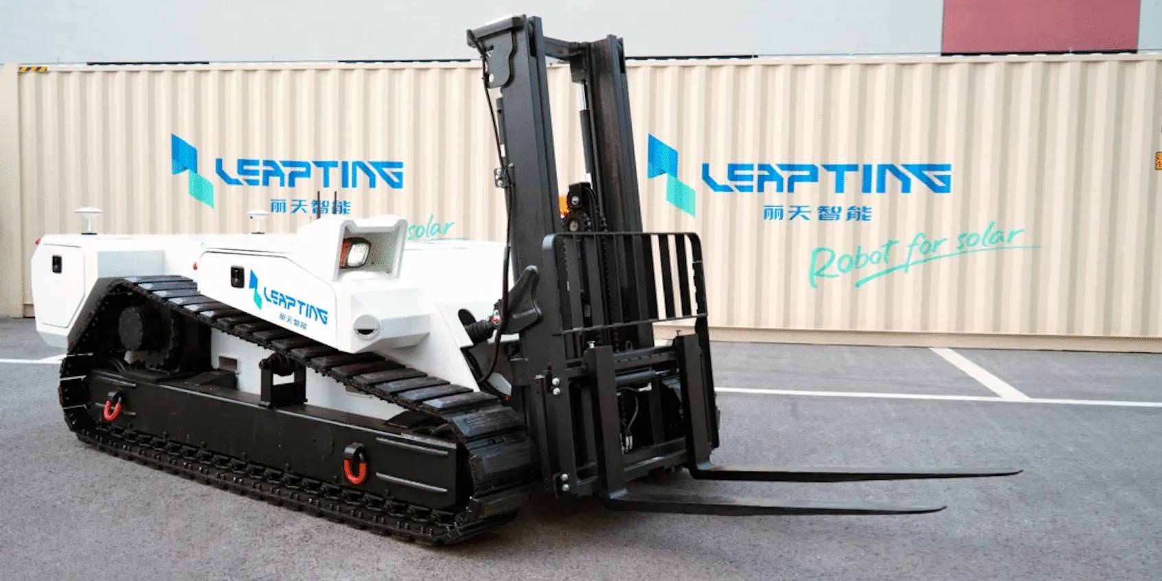 E-quipment highlight: LEAPTING launches electric autonomous forklift