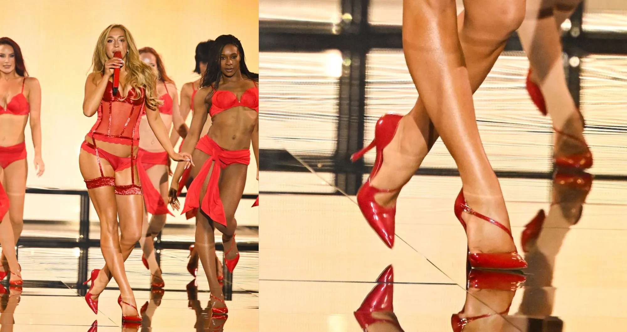 Amina Muaddi Is the Official Shoe Partner for the Victoria’s Secret Fashion Show