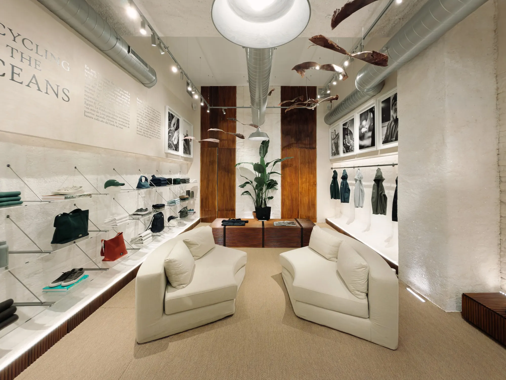 Ecoalf’s Latest Store in Barcelona Is Decked in Salt
