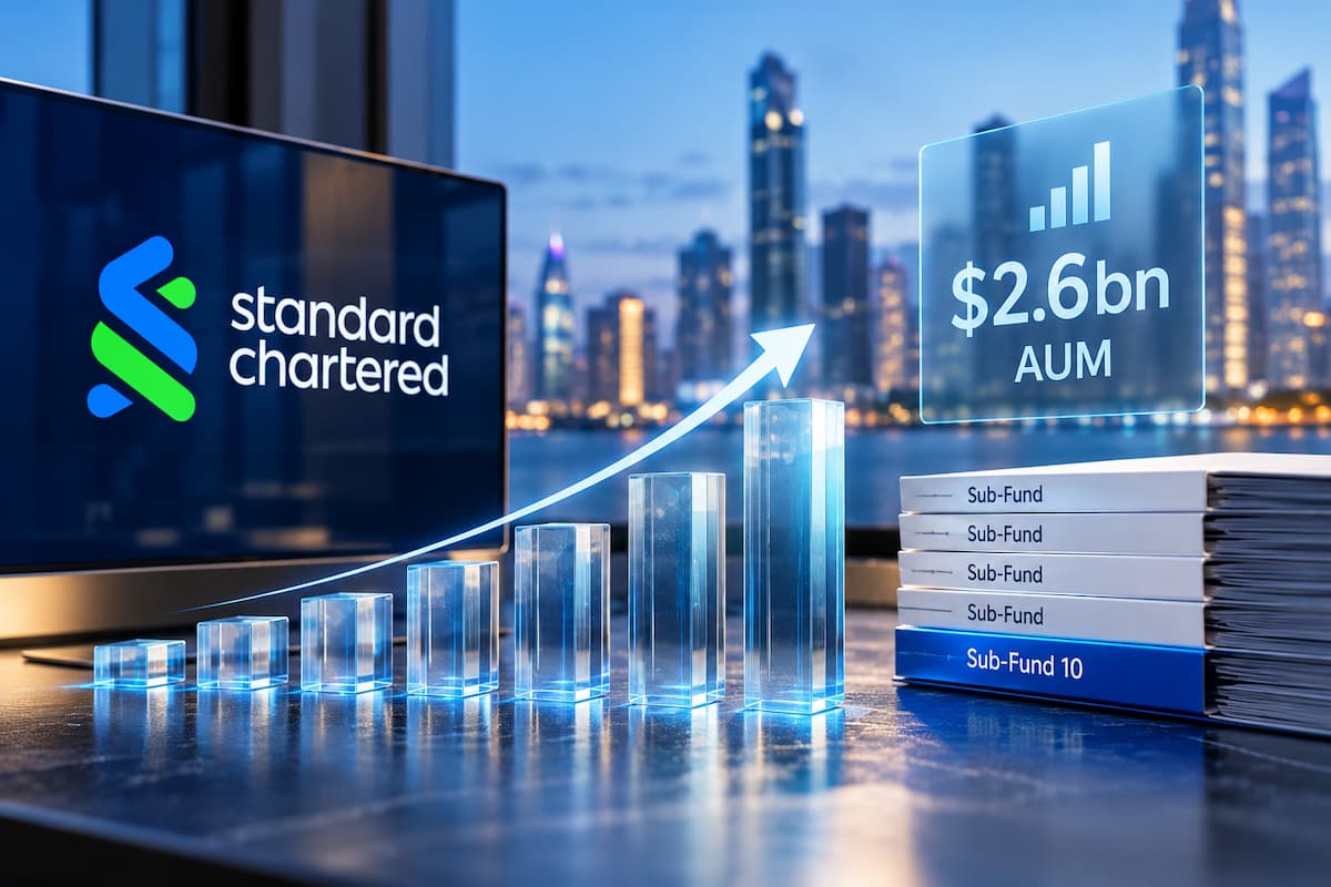 Standard Chartered VCC Platform Hits $2.6bn AUM with 10th Sub-Fund