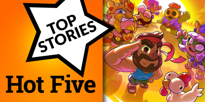 Hot Five: Flow Games secures $46m, mobile IAPs down 7%, and Squad Busters ending service in December