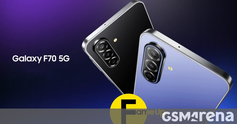Samsung Galaxy F70 arrives with familiar specs