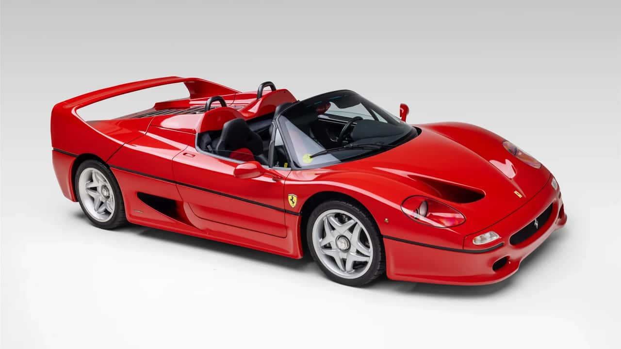 Ferrari F50 With 106 Miles Heading For A $20 Million Auction