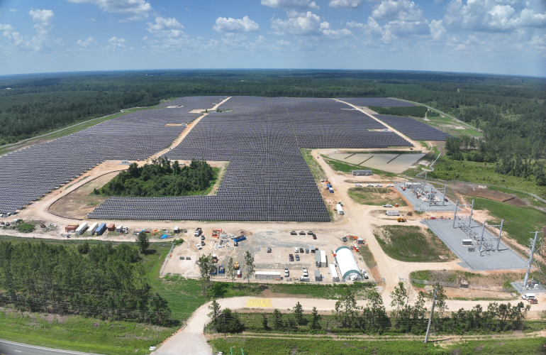 Duke Energy Florida completes 75-MW Bailey Mill solar site