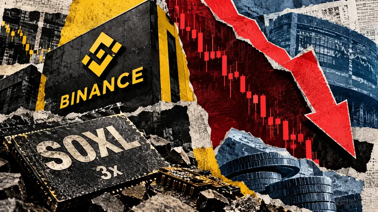 Binance’s SOXL mark fell 5.9% despite a 3% price band. Here’s why