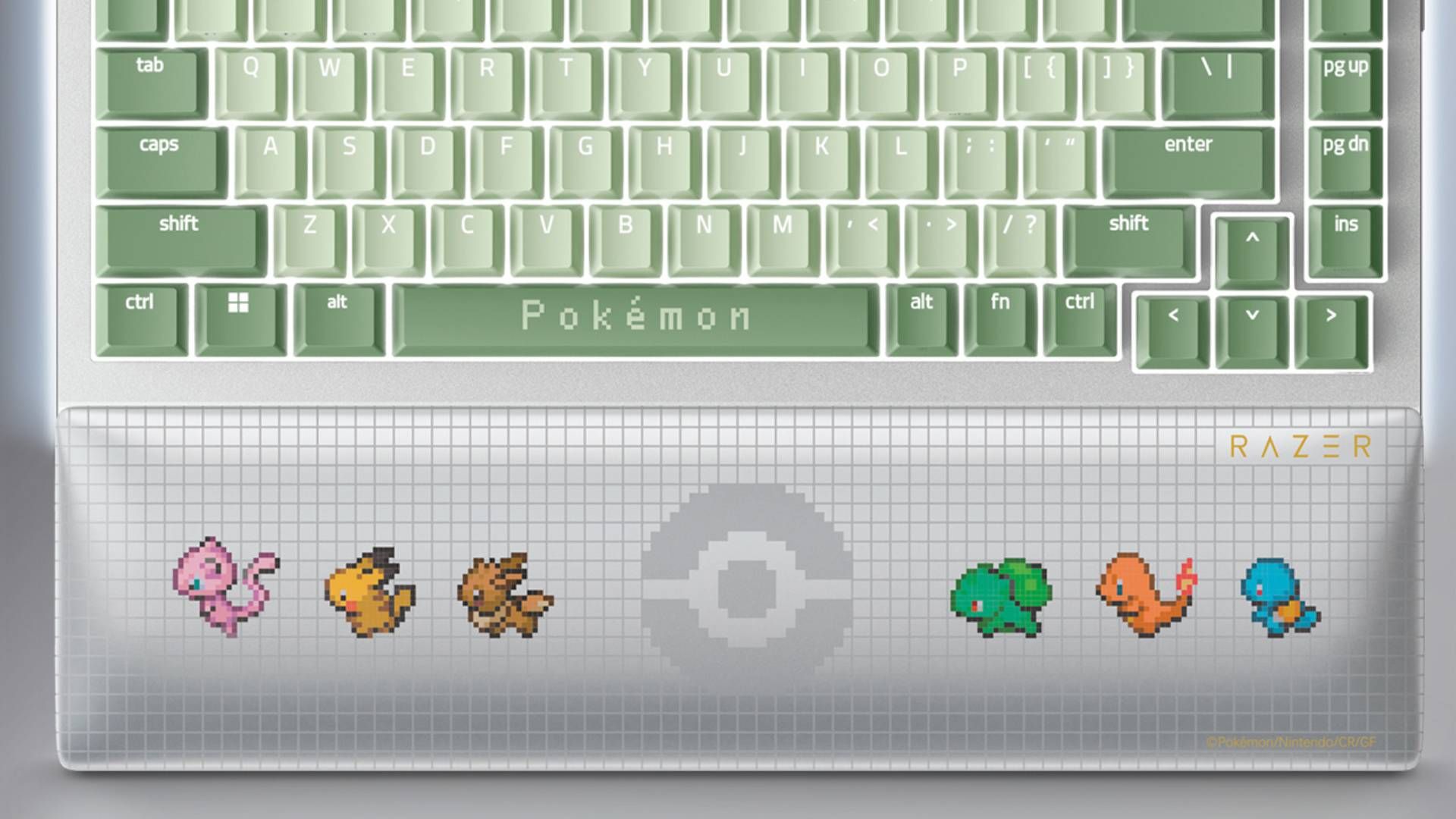 Razer's retro-fueled pixel art Pokemon set is my favorite yet, but UK and US fans can't catch it all