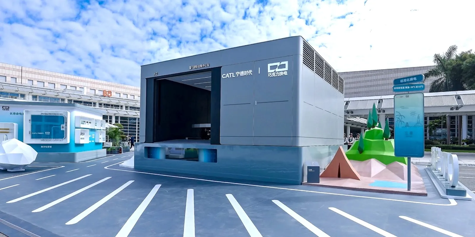 Huawei’s car unit joins CATL’s 2,520-station battery swap network